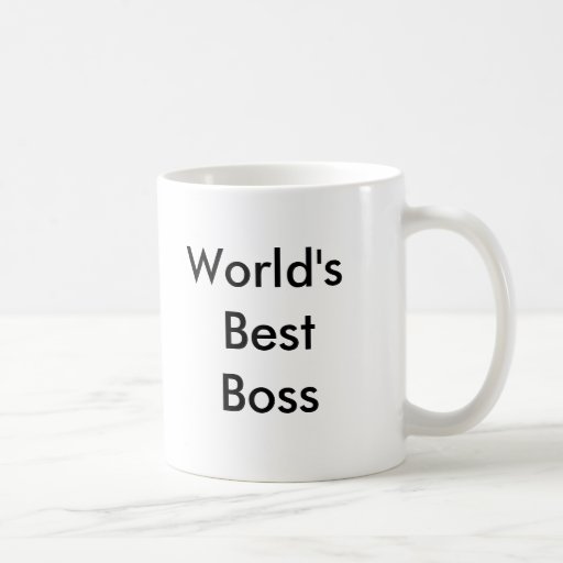 Mejor Boss del mundo Taza De Café