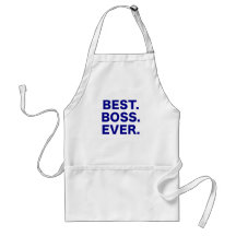 Mejor Boss nunca Delantal