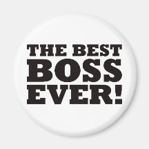 Mejor Boss nunca Imán De Frigorifico