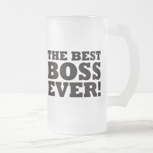 Mejor Boss nunca Taza