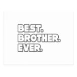 Mejor Brother nunca Postales