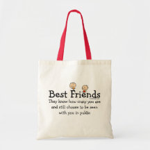 Mejores amigos bolsa