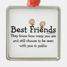 Mejores amigos ornamentos para reyes magos