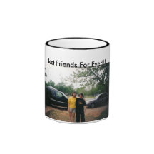 ¡Mejores amigos para nunca!!! Taza De Café