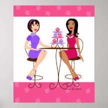 Mejores amigos y Cucpakes Posters