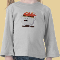 Melcocha llameante camisetas