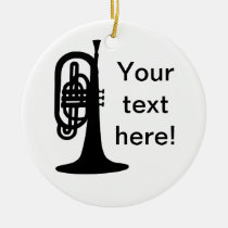 Mellophone de encargo adornos