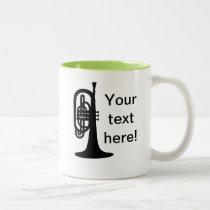 Mellophone de encargo tazas