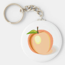 Melocotón de Georgia Llaveros Personalizados