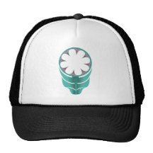 MELOCOTÓN DEL GORRA DE LA FLOR DEL FOLCLORE