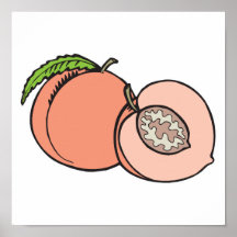 Melocotones amelocotonados posters