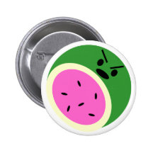 Melón enojado pins