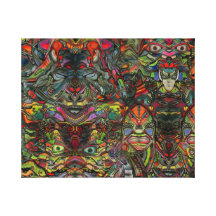 melvin 20x16 " impresiones en lienzo estiradas