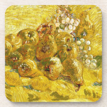 Membrillos, limones, peras y uvas Vincent van Gogh Posavasos De Bebida