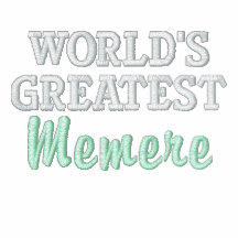 Memere más grande del mundo chaqueta bordada