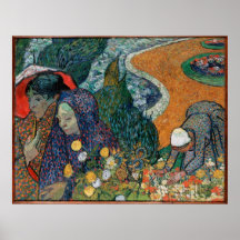 Memoria del jardín en Etten (señoras de Arles) Poster