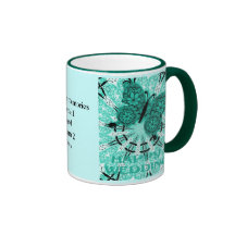 Memorias de la boda; Jade 1 de la mariposa Tazas De Café