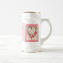 Memorias de la boda; Nombre y fecha 2 del personal Taza