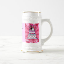 Memorias de la boda; Nombre y fecha 5 del personal Taza