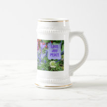 Memorias de la boda; Paz de la alegría del amor Tazas