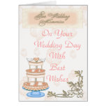 Memorias del boda tarjetas