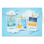 Memorias del verano, tarjeta