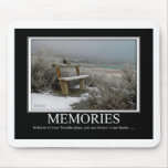 Memorias - mono banco del lago - Mousepad Alfombrilla De Raton