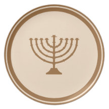 Menorah Platos Para Fiestas