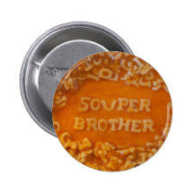 Mensaje en mi sopa: Botón de Brother Pins