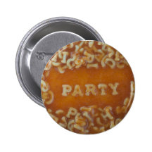 Mensaje en mi sopa: Botón del fiesta Pins