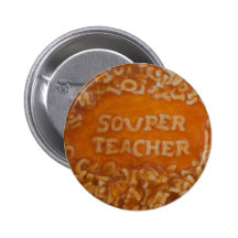 Mensaje en mi sopa: Botón del profesor Pins