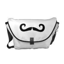 Mensajero del carrito del bigote bolsas de mensajeria