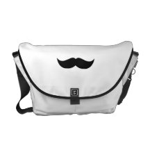 Mensajero del carrito del bigote bolsa de mensajería