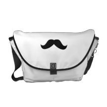 Mensajero del carrito del bigote bolsas de mensajeria