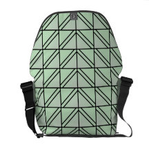 Menta de la bolsa de mensajero bolsa messenger