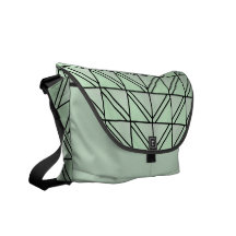 Menta de la bolsa de mensajero bolsa de mensajeria 