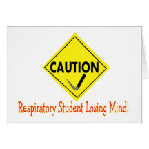 "Mente perdidosa del estudiante respiratorio de la Tarjetas