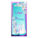 Menú del boda lonas