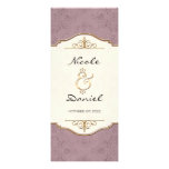 Menú elegante formal de la cena del oro y de boda  invitación