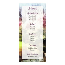 Menú japonés del boda de la primavera… lona publicitaria