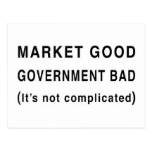 Mercado bueno, malo del gobierno postal