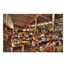Mercado interior la República de Guinea, África oc Fotos