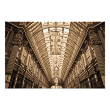 Mercado Londres de Leadenhall Impresión Fotográfica