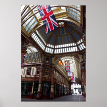 Mercado Londres de Leadenhall Posters