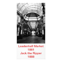 Mercado Londres de Leadenhall Tarjeta Con Foto Personalizada