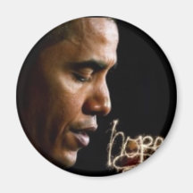 Mercancía de la esperanza de Obama Imán Para Frigorifico