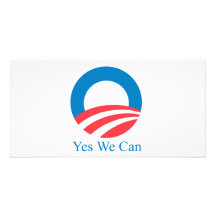 Mercancía de Obama Tarjeta Con Foto Personalizada