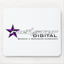 Mercancía de Rockstar Digital Alfombrilla De Ratón