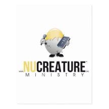 Mercancía del ministerio de NuCreature Tarjeta Postal