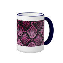 Mercancías de cerámica del modelo de color rosa os taza